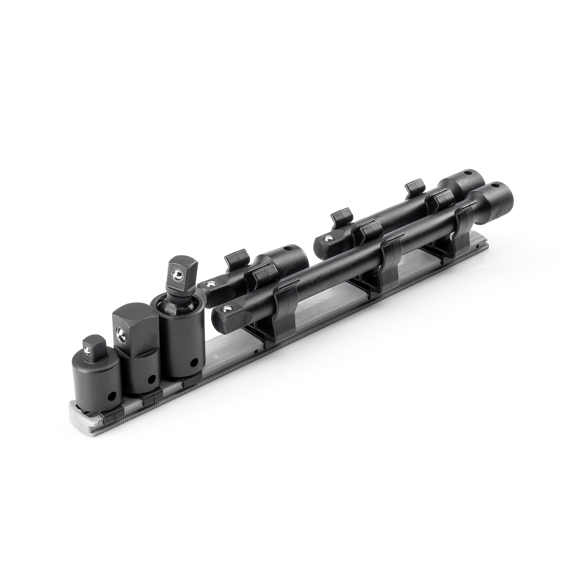 TEKTON 1/2 Inch Drive Impact Extension and Accessory Set with Rail (6-Piece) | SIA92101